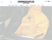 Tablet Screenshot of crooksncastles.com